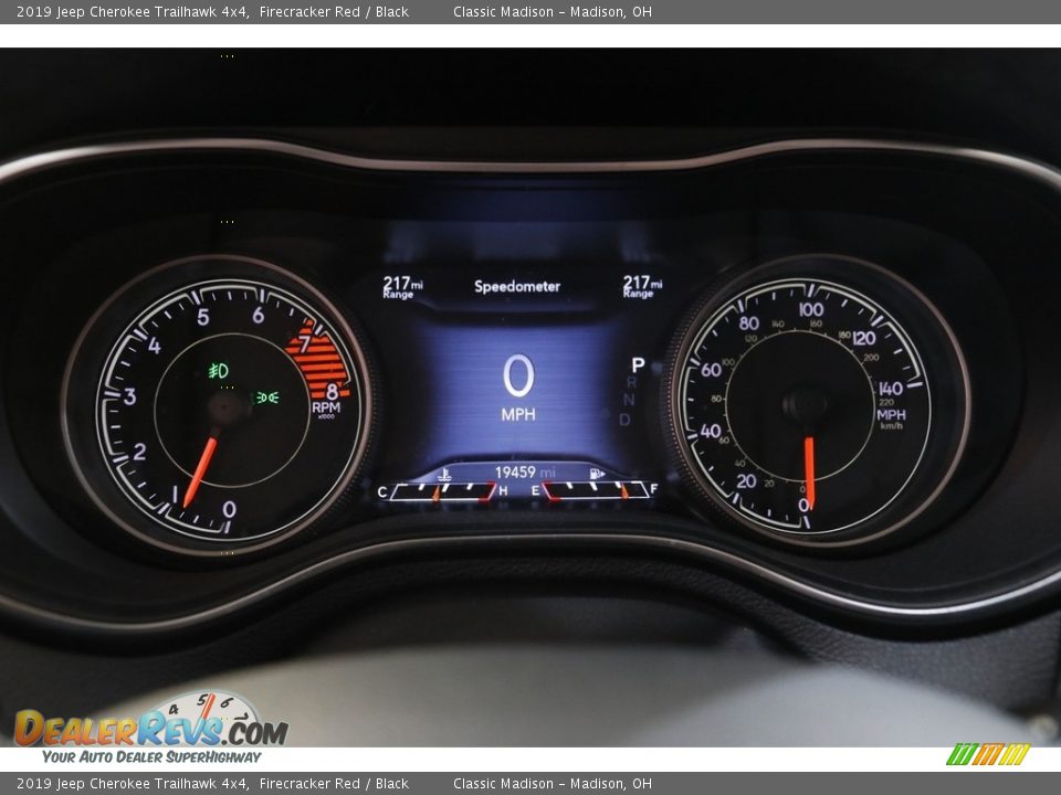 2019 Jeep Cherokee Trailhawk 4x4 Firecracker Red / Black Photo #8