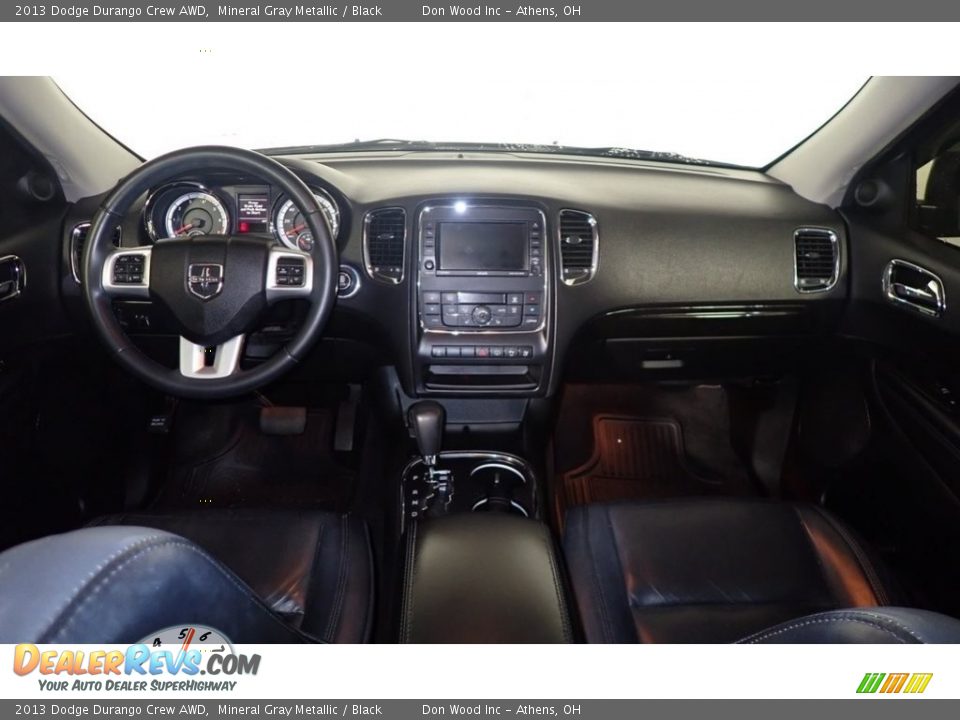 2013 Dodge Durango Crew AWD Mineral Gray Metallic / Black Photo #24