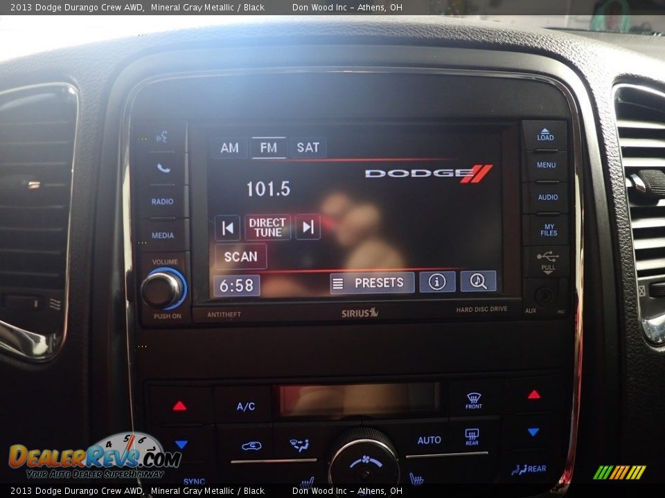 2013 Dodge Durango Crew AWD Mineral Gray Metallic / Black Photo #26