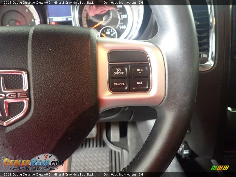 2013 Dodge Durango Crew AWD Mineral Gray Metallic / Black Photo #30