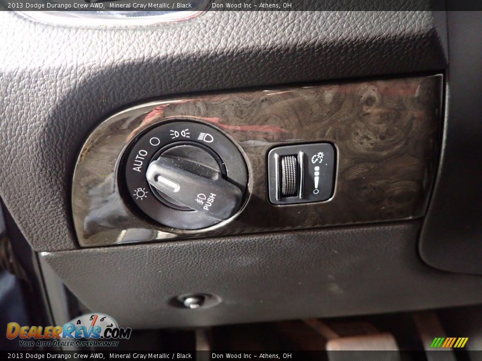 2013 Dodge Durango Crew AWD Mineral Gray Metallic / Black Photo #31