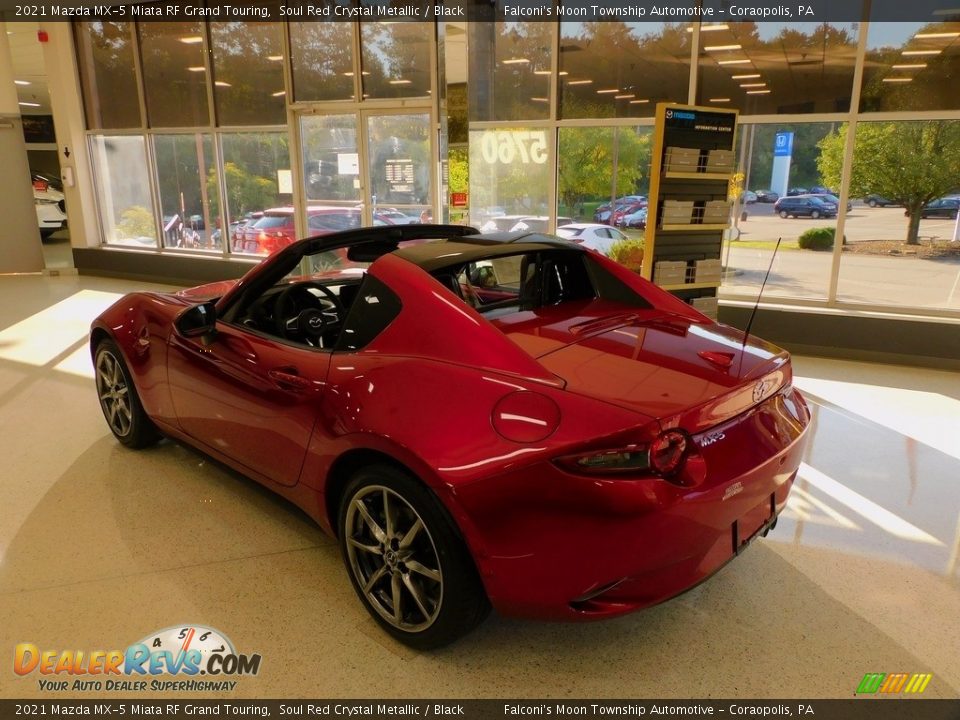 2021 Mazda MX-5 Miata RF Grand Touring Soul Red Crystal Metallic / Black Photo #4