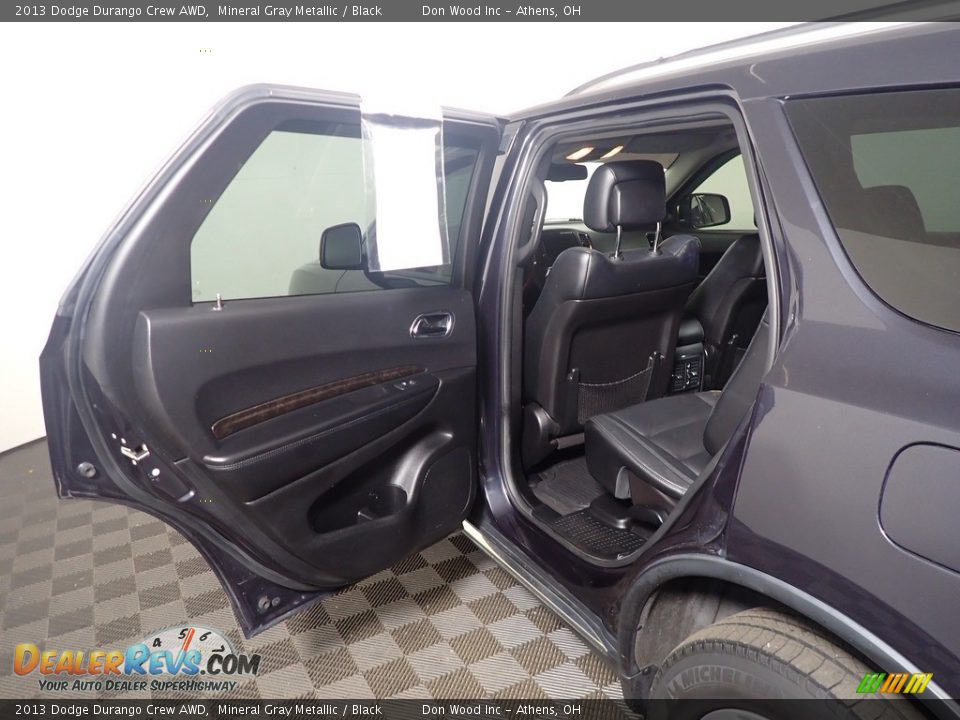 2013 Dodge Durango Crew AWD Mineral Gray Metallic / Black Photo #34