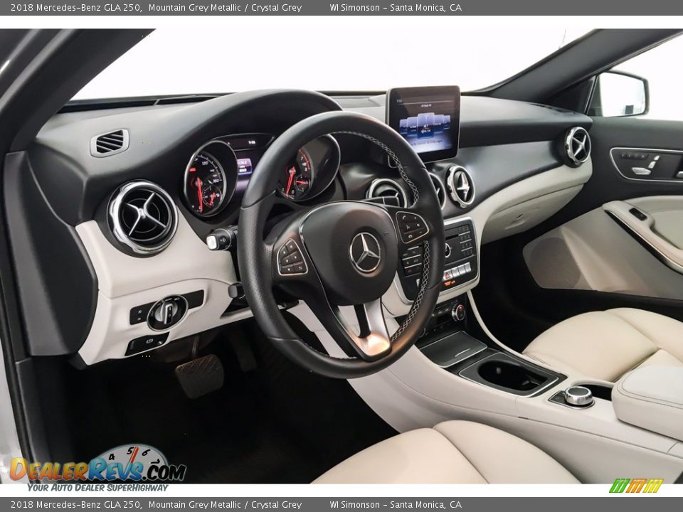 2018 Mercedes-Benz GLA 250 Mountain Grey Metallic / Crystal Grey Photo #23