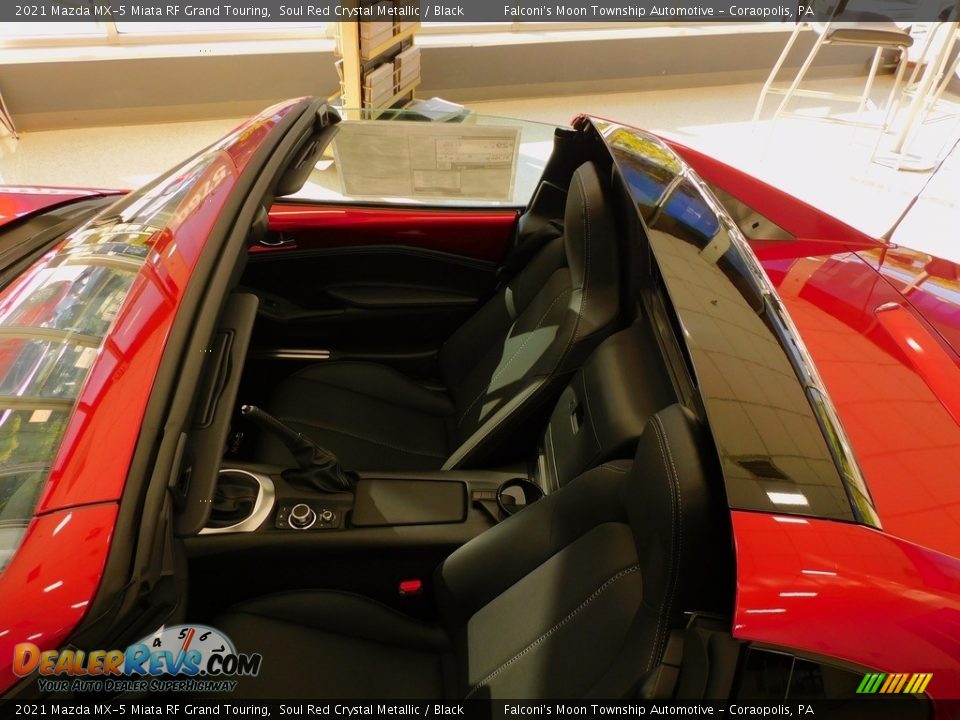2021 Mazda MX-5 Miata RF Grand Touring Soul Red Crystal Metallic / Black Photo #12