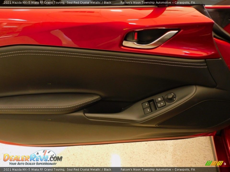 2021 Mazda MX-5 Miata RF Grand Touring Soul Red Crystal Metallic / Black Photo #13