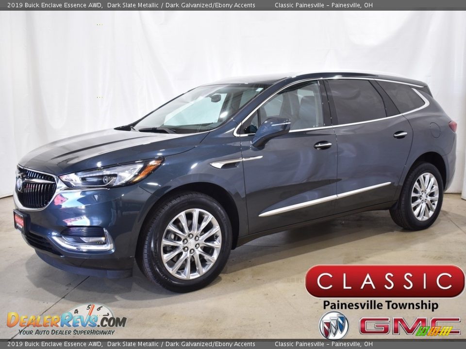 2019 Buick Enclave Essence AWD Dark Slate Metallic / Dark Galvanized/Ebony Accents Photo #1