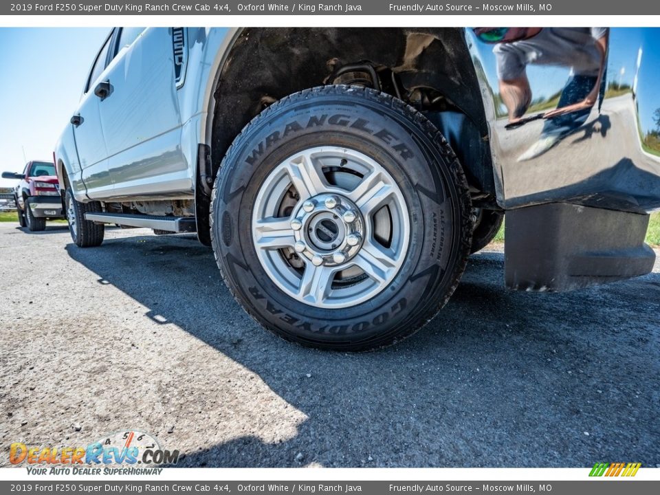 2019 Ford F250 Super Duty King Ranch Crew Cab 4x4 Oxford White / King Ranch Java Photo #2