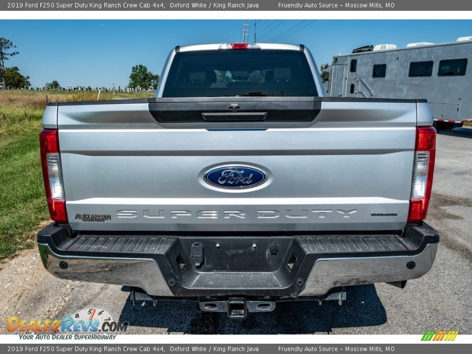 2019 Ford F250 Super Duty King Ranch Crew Cab 4x4 Oxford White / King Ranch Java Photo #5