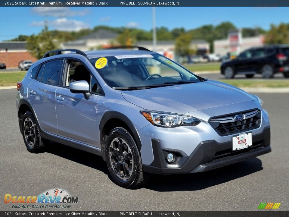 2021 Subaru Crosstrek Premium Ice Silver Metallic / Black Photo #13