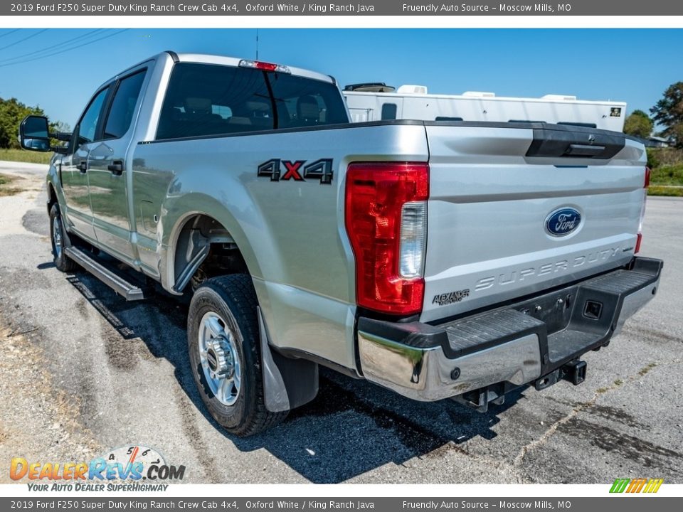 2019 Ford F250 Super Duty King Ranch Crew Cab 4x4 Oxford White / King Ranch Java Photo #6