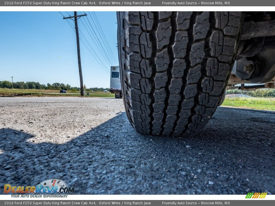 2019 Ford F250 Super Duty King Ranch Crew Cab 4x4 Oxford White / King Ranch Java Photo #11