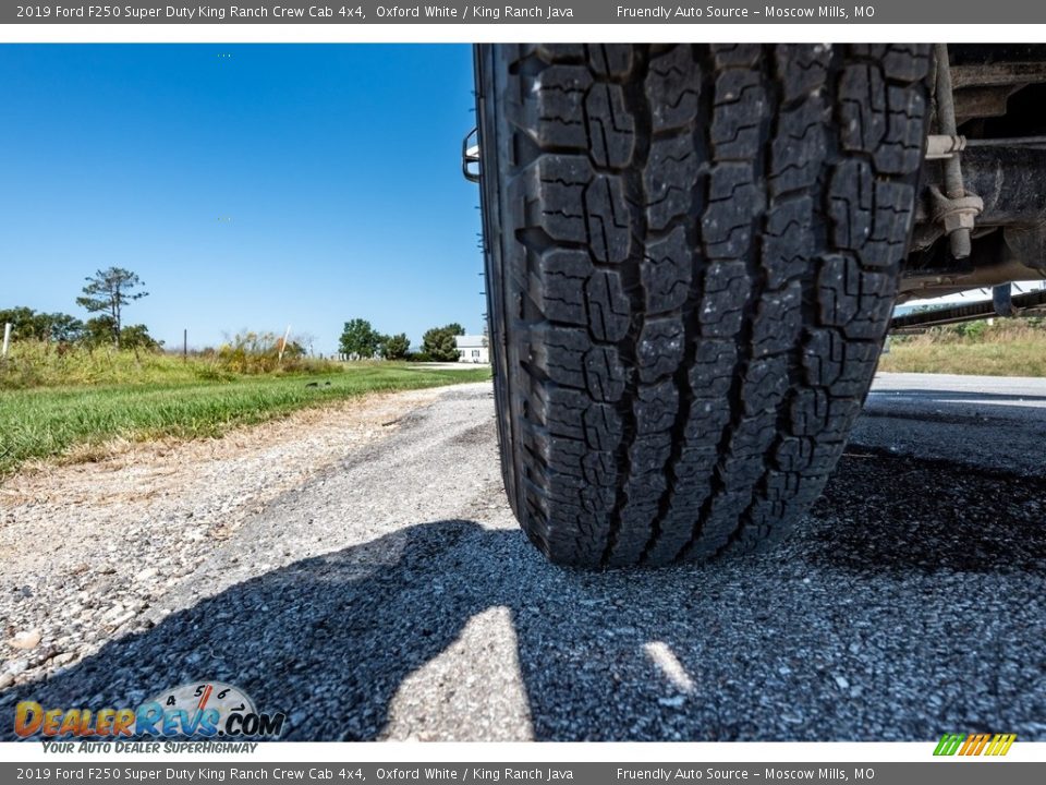 2019 Ford F250 Super Duty King Ranch Crew Cab 4x4 Oxford White / King Ranch Java Photo #15