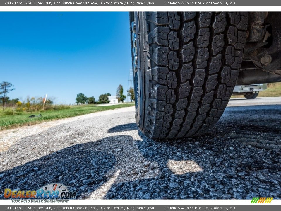 2019 Ford F250 Super Duty King Ranch Crew Cab 4x4 Oxford White / King Ranch Java Photo #16