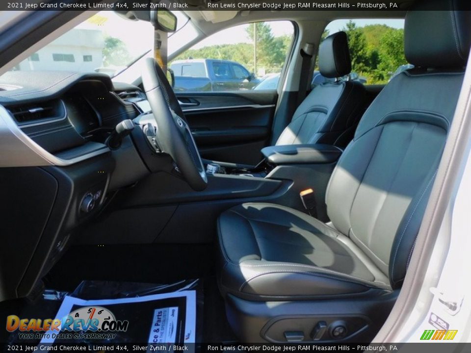 2021 Jeep Grand Cherokee L Limited 4x4 Silver Zynith / Black Photo #11