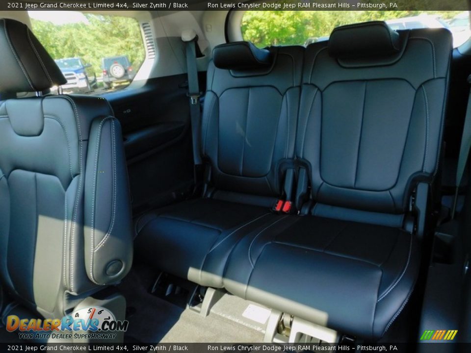 2021 Jeep Grand Cherokee L Limited 4x4 Silver Zynith / Black Photo #13