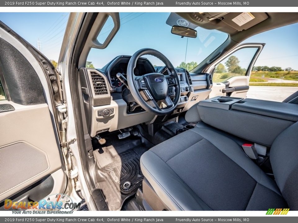 2019 Ford F250 Super Duty King Ranch Crew Cab 4x4 Oxford White / King Ranch Java Photo #20