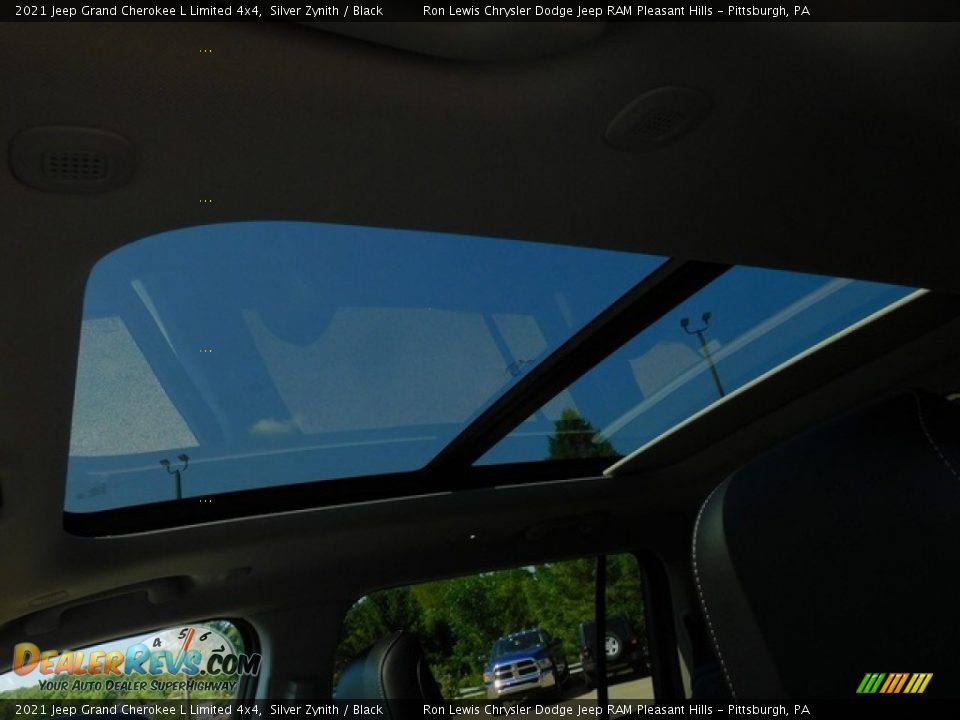 2021 Jeep Grand Cherokee L Limited 4x4 Silver Zynith / Black Photo #16