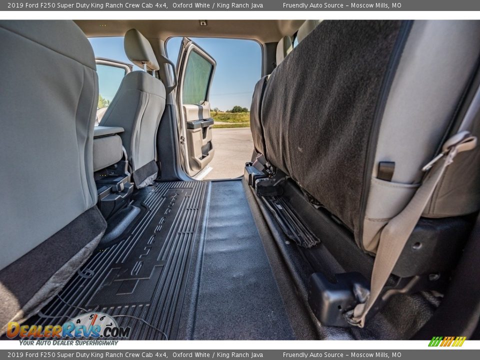 2019 Ford F250 Super Duty King Ranch Crew Cab 4x4 Oxford White / King Ranch Java Photo #23