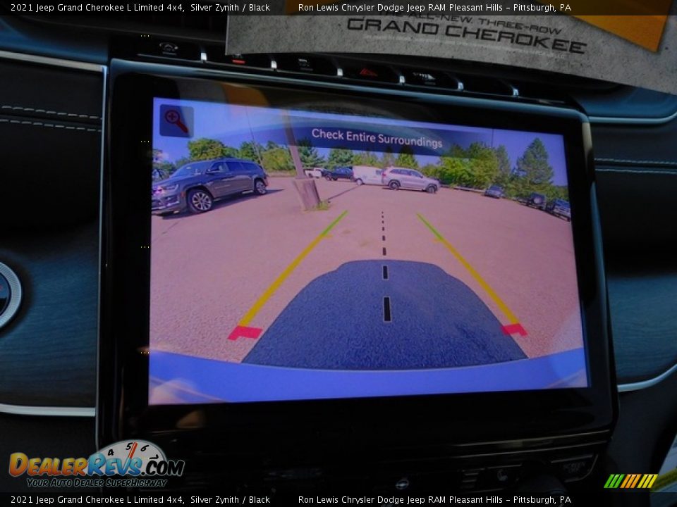 2021 Jeep Grand Cherokee L Limited 4x4 Silver Zynith / Black Photo #18