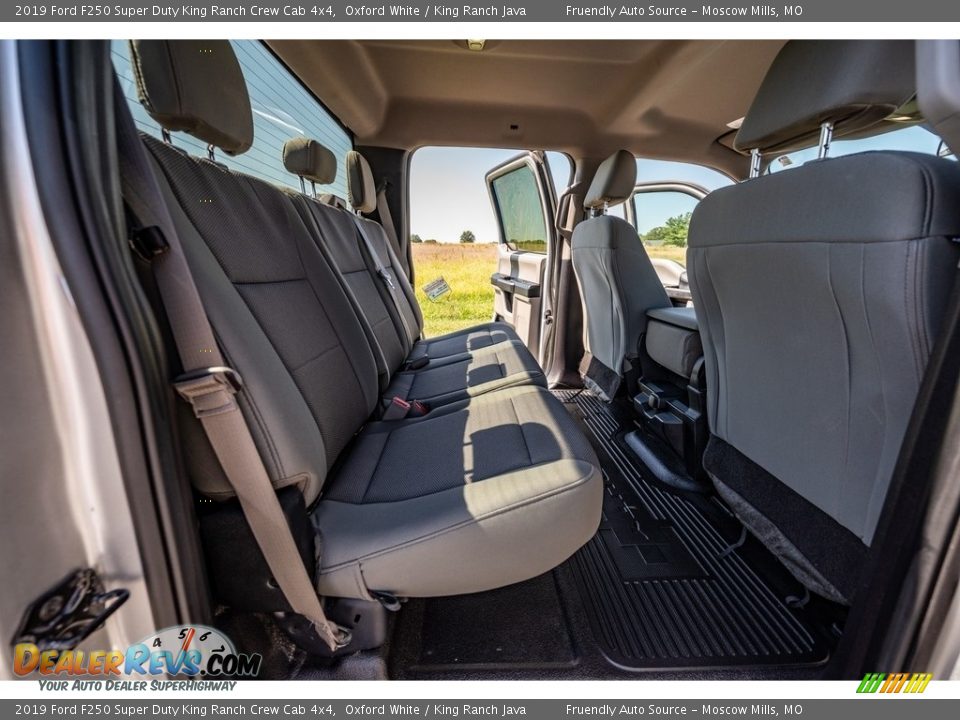 2019 Ford F250 Super Duty King Ranch Crew Cab 4x4 Oxford White / King Ranch Java Photo #26