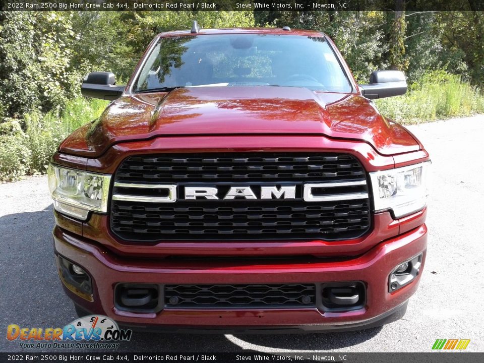 2022 Ram 2500 Big Horn Crew Cab 4x4 Delmonico Red Pearl / Black Photo #3