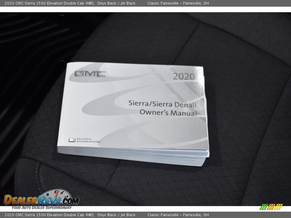 2020 GMC Sierra 1500 Elevation Double Cab 4WD Onyx Black / Jet Black Photo #16