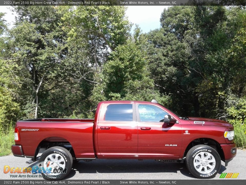 Delmonico Red Pearl 2022 Ram 2500 Big Horn Crew Cab 4x4 Photo #5