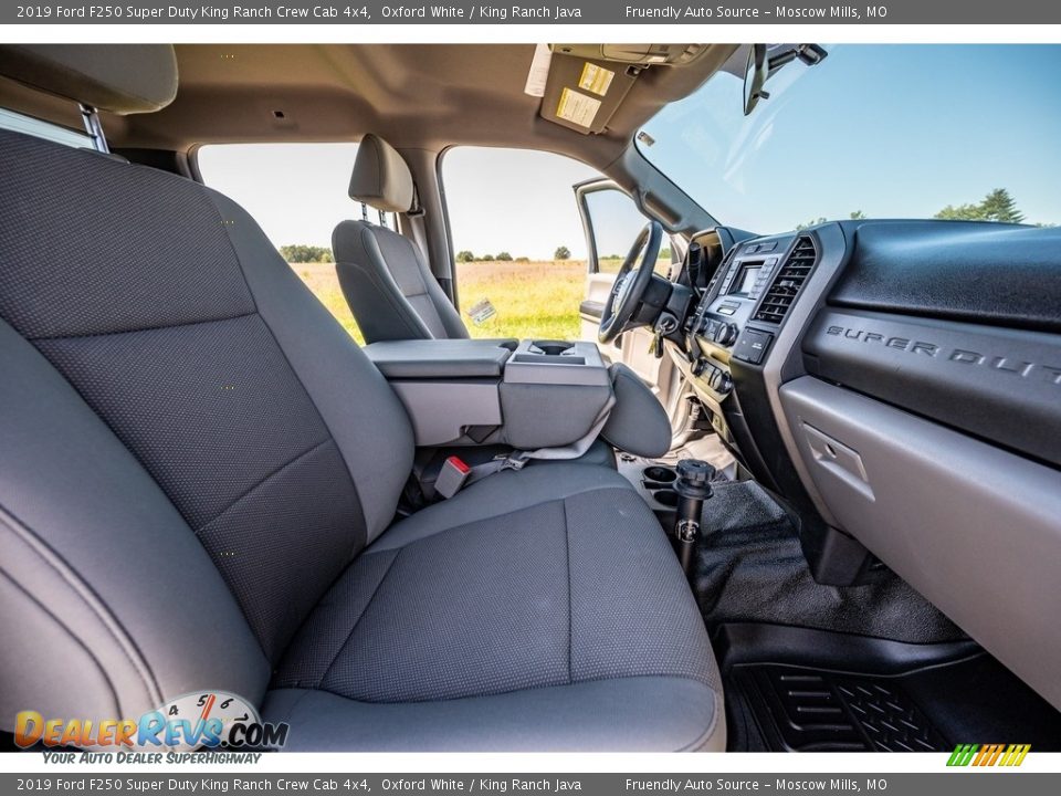 2019 Ford F250 Super Duty King Ranch Crew Cab 4x4 Oxford White / King Ranch Java Photo #30