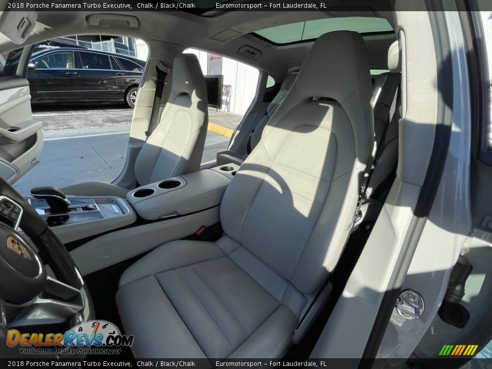 Front Seat of 2018 Porsche Panamera Turbo Executive Photo #3