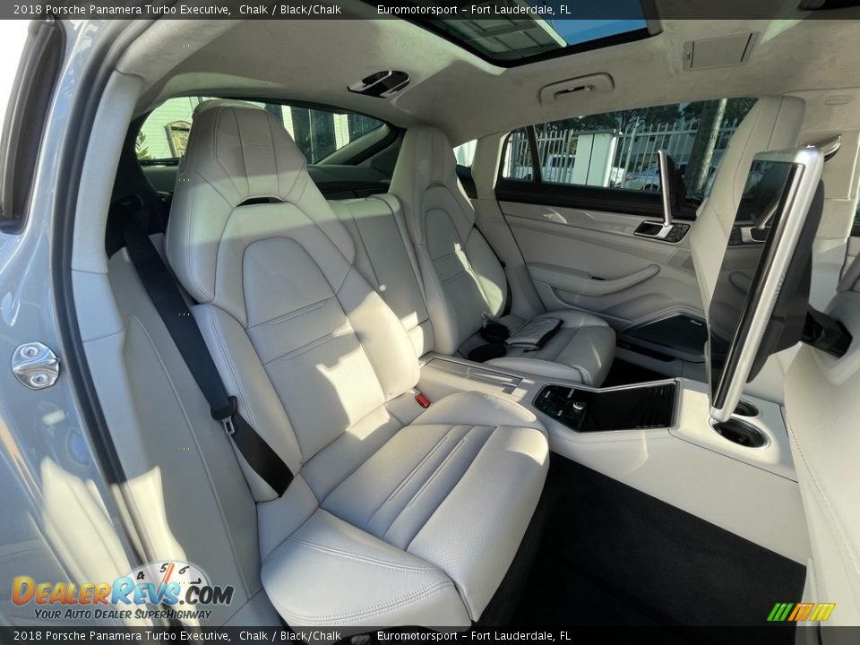 Rear Seat of 2018 Porsche Panamera Turbo Executive Photo #5