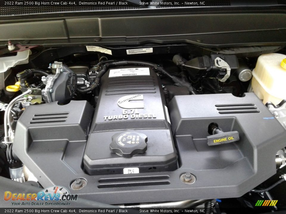 2022 Ram 2500 Big Horn Crew Cab 4x4 6.7 Liter OHV 24-Valve Cummins Turbo-Diesel inline 6 Cylinder Engine Photo #10