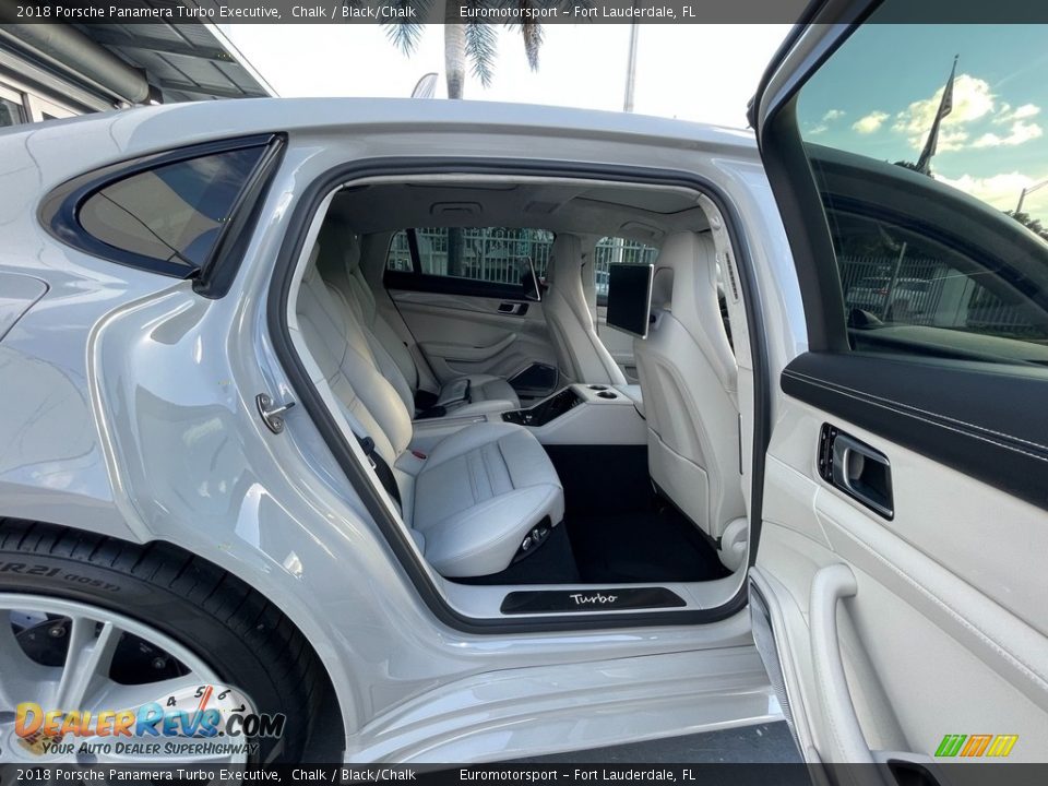 Rear Seat of 2018 Porsche Panamera Turbo Executive Photo #12