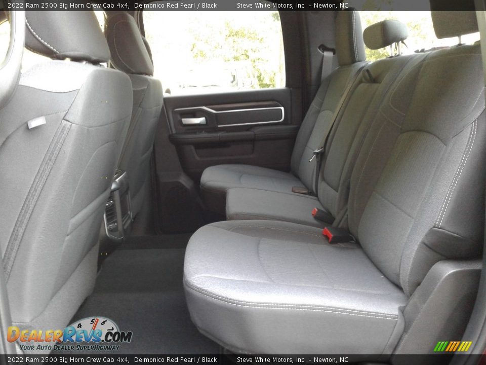 Rear Seat of 2022 Ram 2500 Big Horn Crew Cab 4x4 Photo #15