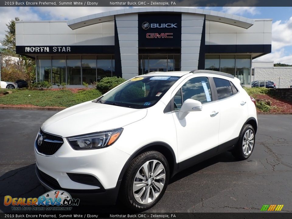 2019 Buick Encore Preferred Summit White / Ebony Photo #1