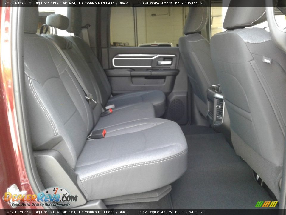 Rear Seat of 2022 Ram 2500 Big Horn Crew Cab 4x4 Photo #16