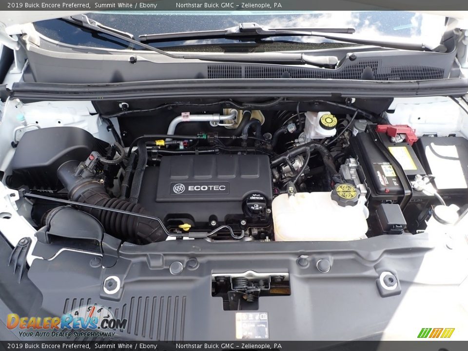 2019 Buick Encore Preferred Summit White / Ebony Photo #2
