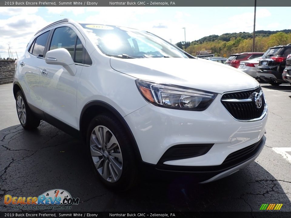 2019 Buick Encore Preferred Summit White / Ebony Photo #4