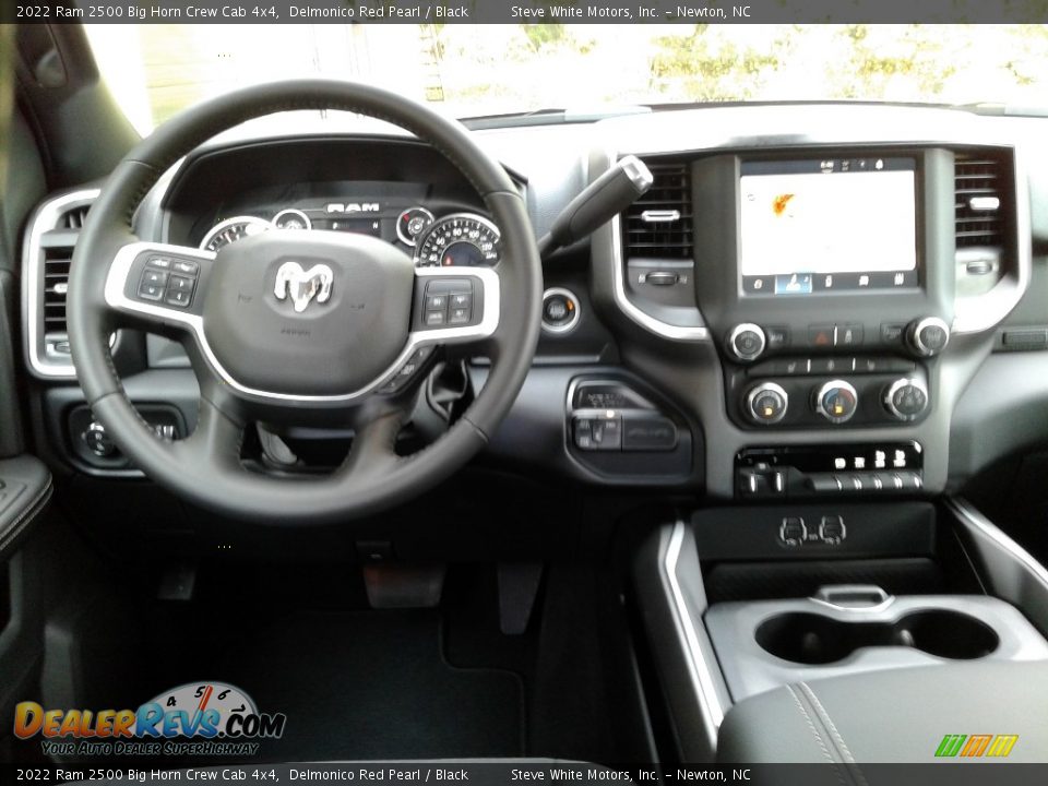 Dashboard of 2022 Ram 2500 Big Horn Crew Cab 4x4 Photo #19