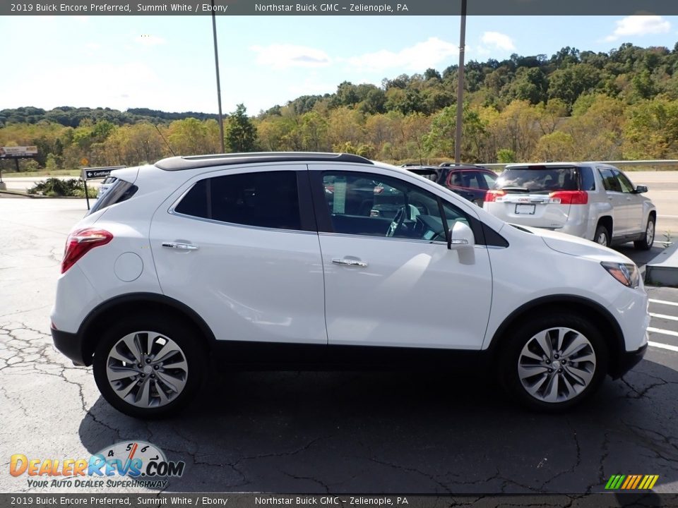 2019 Buick Encore Preferred Summit White / Ebony Photo #5