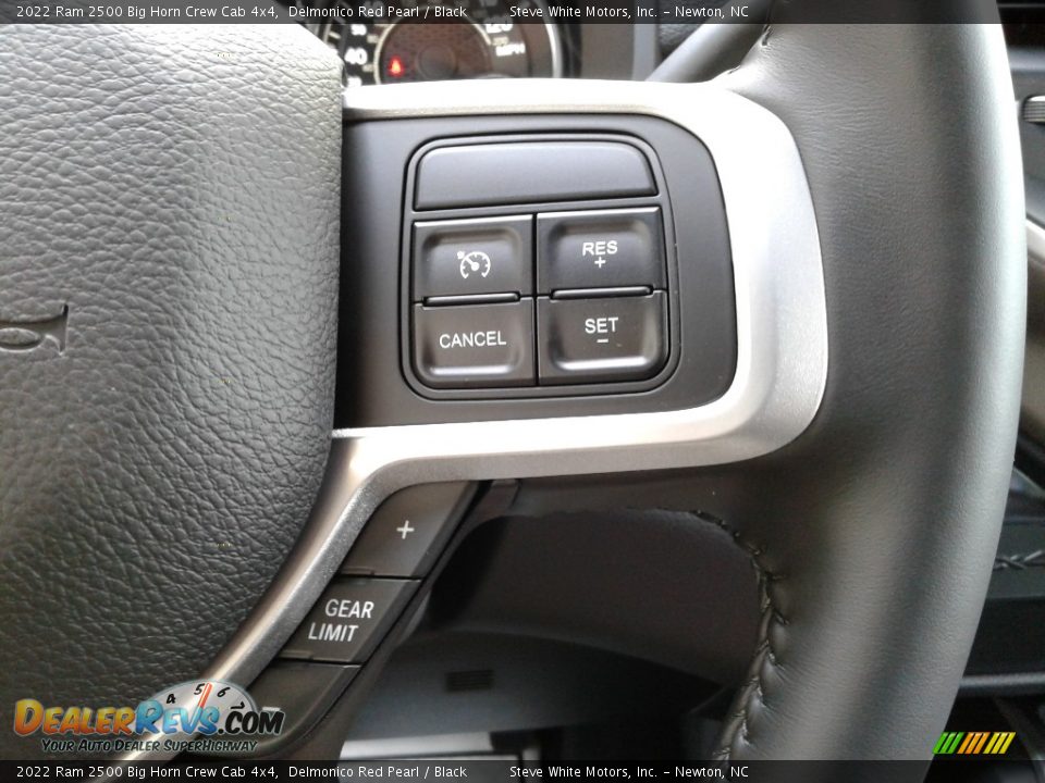2022 Ram 2500 Big Horn Crew Cab 4x4 Steering Wheel Photo #21