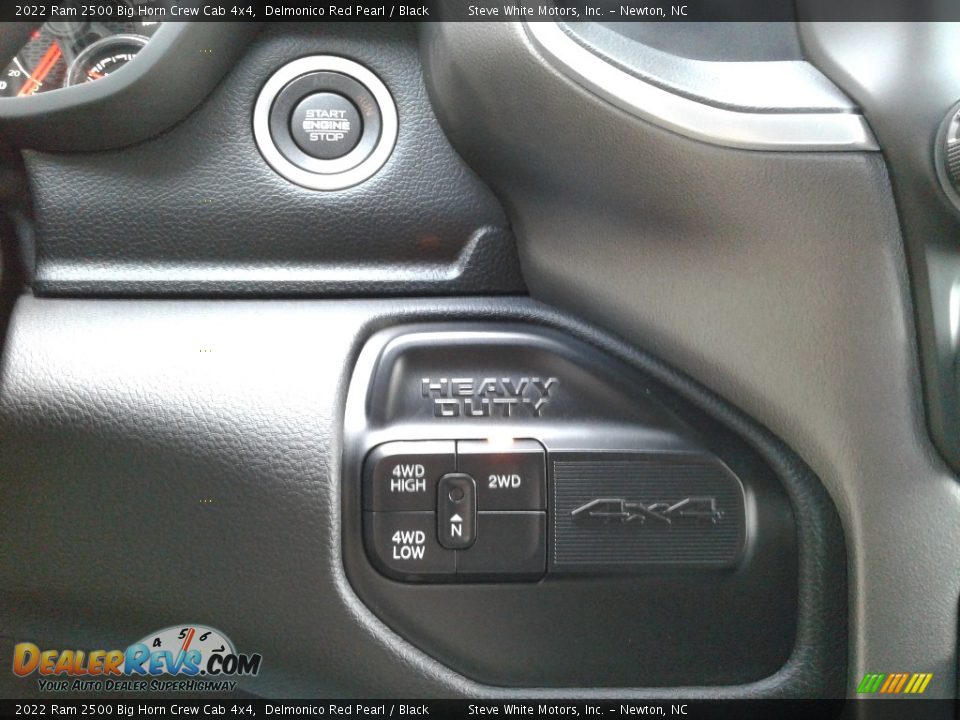 Controls of 2022 Ram 2500 Big Horn Crew Cab 4x4 Photo #23