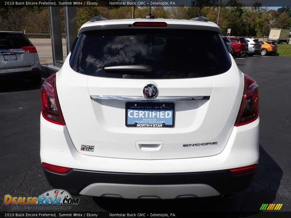 2019 Buick Encore Preferred Summit White / Ebony Photo #10