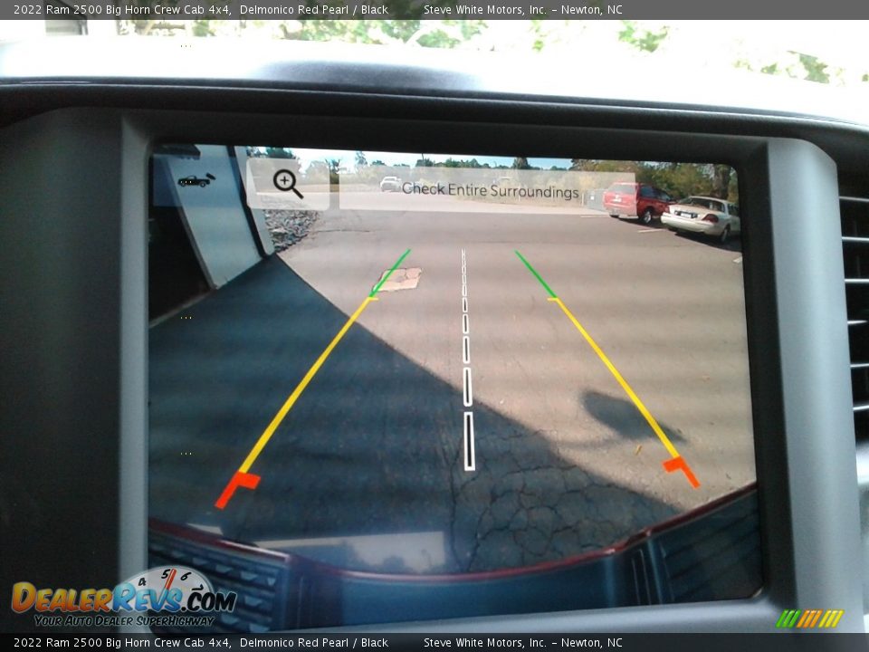 2022 Ram 2500 Big Horn Crew Cab 4x4 Delmonico Red Pearl / Black Photo #25