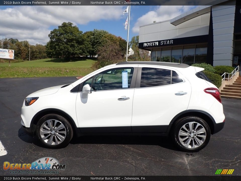 2019 Buick Encore Preferred Summit White / Ebony Photo #13