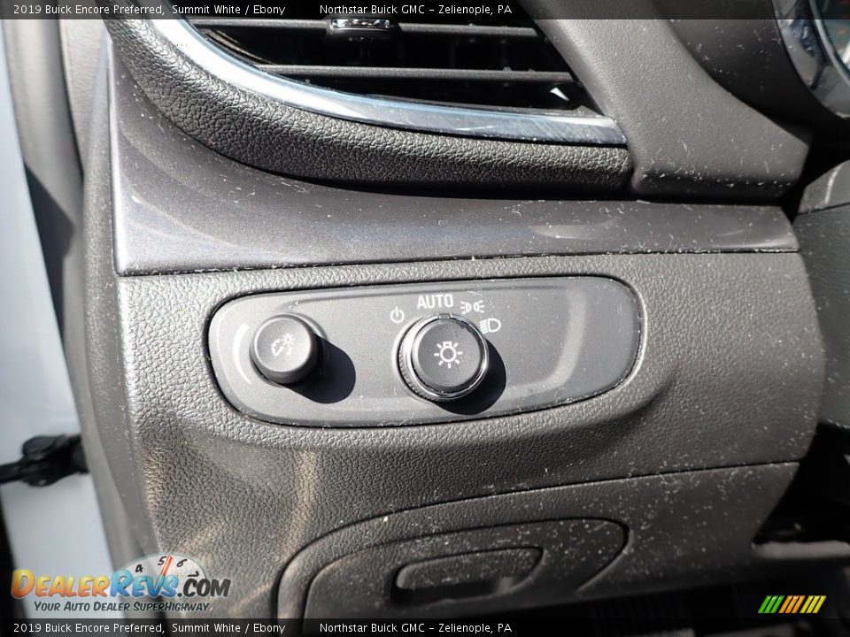 2019 Buick Encore Preferred Summit White / Ebony Photo #16
