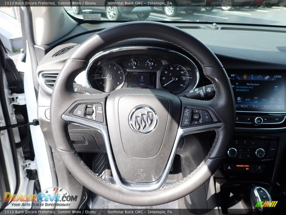 2019 Buick Encore Preferred Summit White / Ebony Photo #22