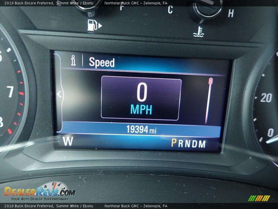 2019 Buick Encore Preferred Summit White / Ebony Photo #30