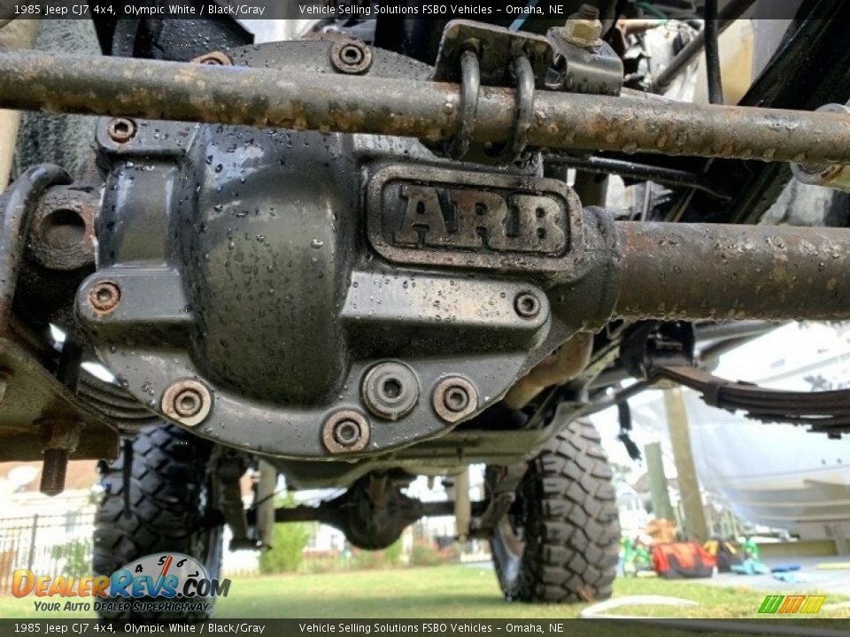 Undercarriage of 1985 Jeep CJ7 4x4 Photo #13