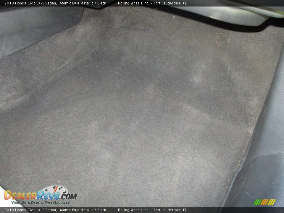 2010 Honda Civic LX-S Sedan Atomic Blue Metallic / Black Photo #24